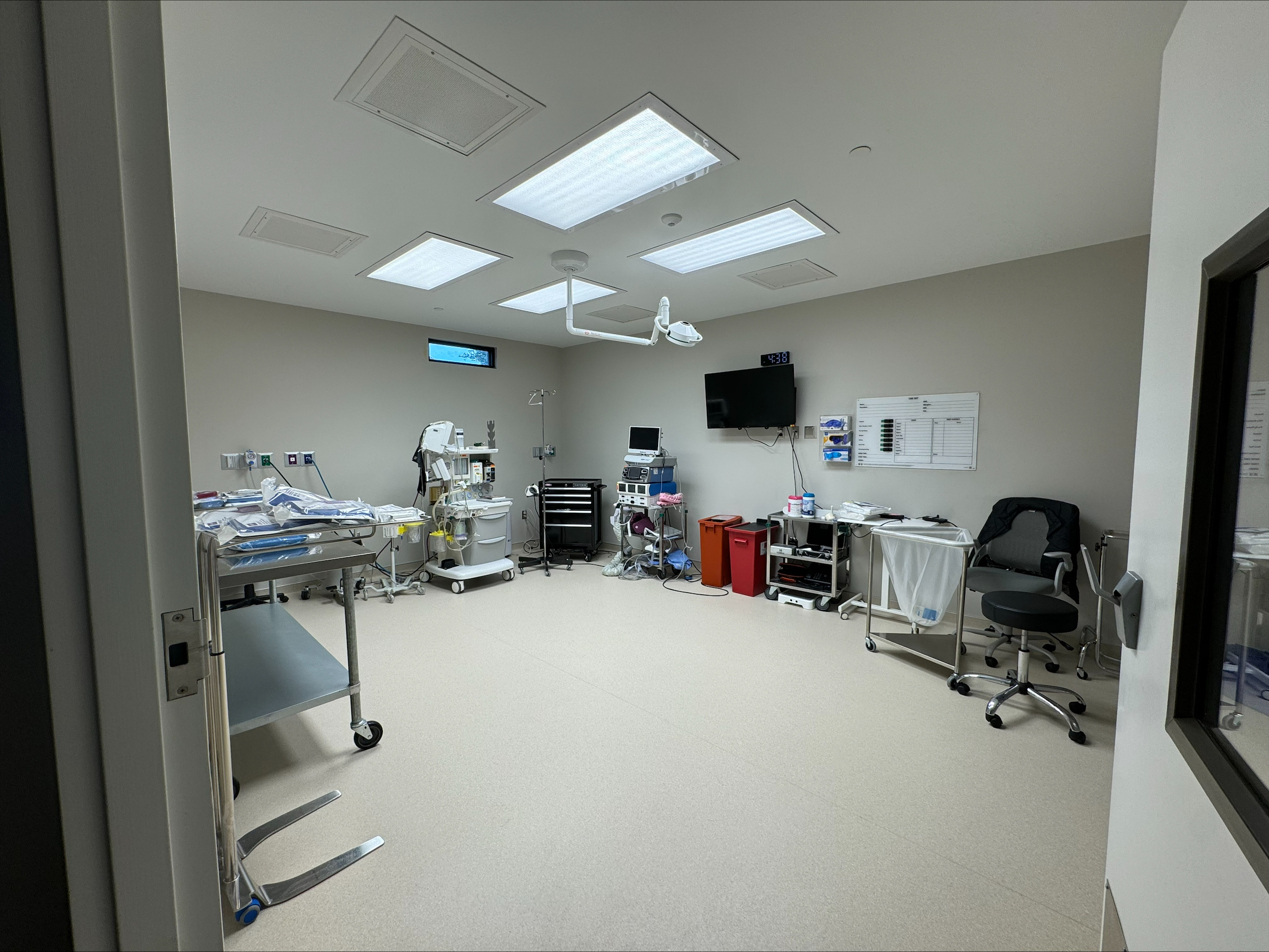 pennington facial plastics surgical room