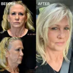 Facelift before and after photo